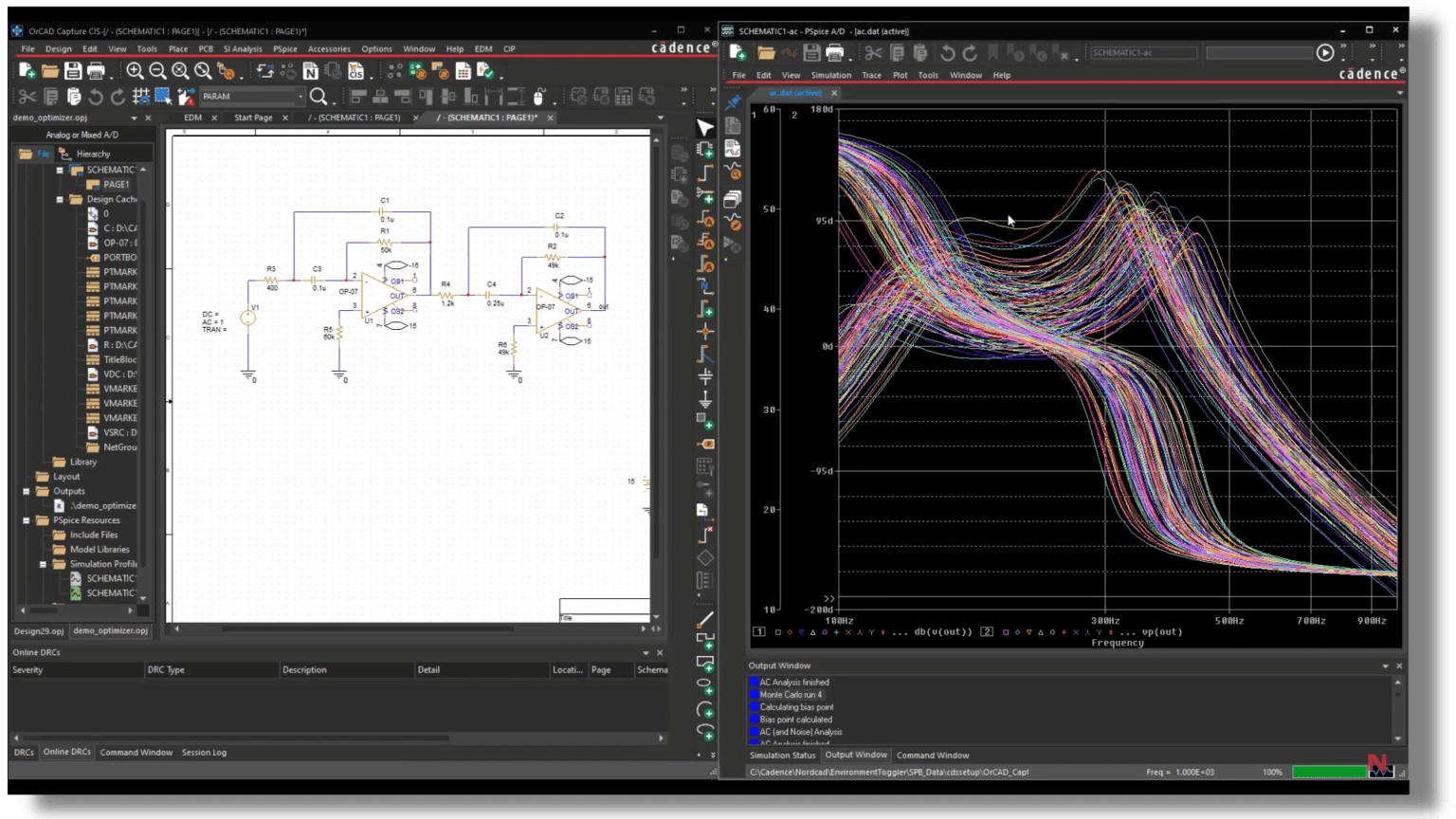 Spice Simulation Pspice Hardware Simulation Nordcad